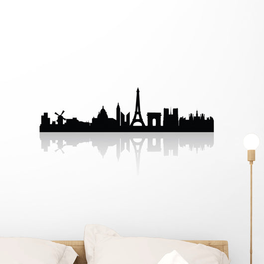 Building silhouettes Wall Decal