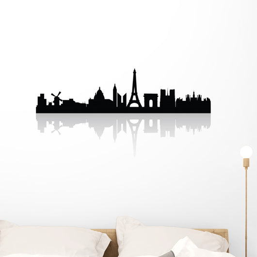 Building silhouettes Wall Decal