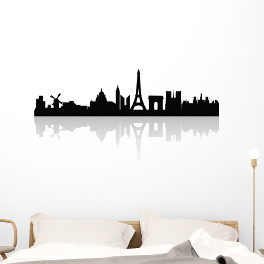 Building silhouettes Wall Decal