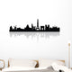 Building silhouettes Wall Decal