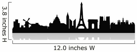 Building silhouettes Wall Decal