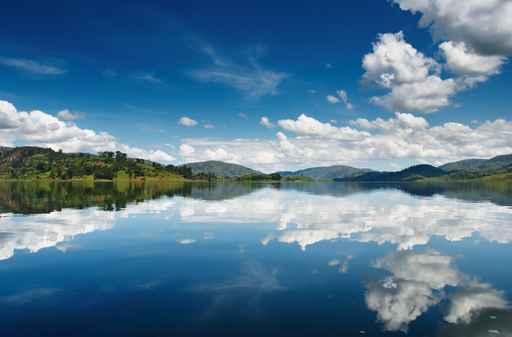 Bunyonyi Lake Uganda Wall Decal