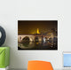 Verona Stone Bridge Night Wall Decal