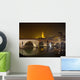 Verona Stone Bridge Night Wall Decal