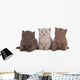 Kitten Three - Three British Shorthair Kitten Next to Each Other Wall Decal