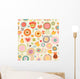 Floral with Birds Seamless Wall Decal