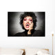 Beauty Vampire Girl Wall Decal