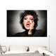 Beauty Vampire Girl Wall Decal