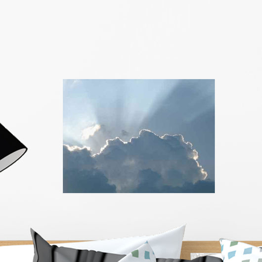 Cloud Wall Decal Design 2