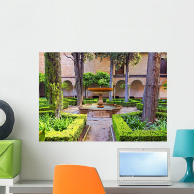 Alhambra Granada Spain shown on a wall
