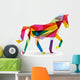 Chinese new year of the Horse abstract triangle EPS10 file. Wall Decal