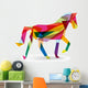 Chinese new year of the Horse abstract triangle EPS10 file. Wall Decal