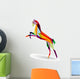 Chinese new year of the Horse colorful triangle EPS10 file. Wall Decal
