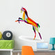 Chinese new year of the Horse colorful triangle EPS10 file. Wall Decal
