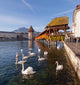 Lucerne the Chapel Bridge Wall Mural