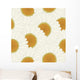 Chamomile Retro Seamless Pattern Wall Decal