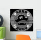 grunge pirate party design 