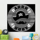 grunge pirate party design 