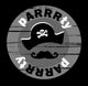 grunge pirate party design 