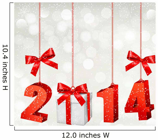 Happy new year 2014! New year design template Vector illustratio 