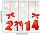 Happy new year 2014! New year design template Vector illustratio 