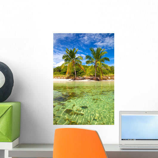 Summer at a tropical paradise in Florida Keys, USA 