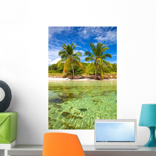 Summer at a tropical paradise in Florida Keys, USA 