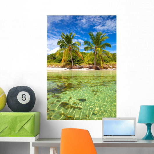 Summer at a tropical paradise in Florida Keys, USA 