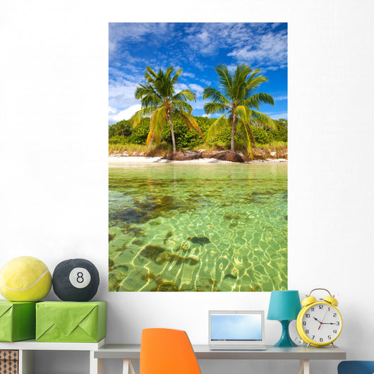 Summer at a tropical paradise in Florida Keys, USA 