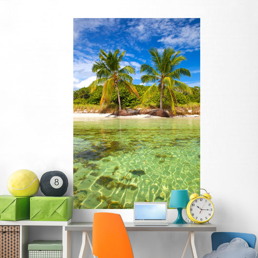 Summer at a tropical paradise in Florida Keys, USA 