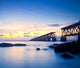Sunset at Bahia Honda Key State Park in Florida 