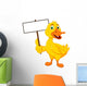 Funny Duck Cartoon with Wall Decal