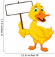 Funny Duck Cartoon with Wall Decal