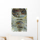 Baroque ceiling of an old library Wall Mural