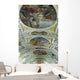 Baroque ceiling of an old library Wall Mural