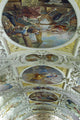 Baroque ceiling of an old library Wall Mural
