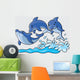 Dolphins Wall Decal