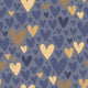 Seamless Pattern with Hearts Wall Decal