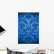 Vintage Blue Fabric Background 