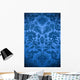Vintage Blue Fabric Background 
