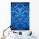 Vintage Blue Fabric Background 