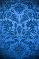 Vintage Blue Fabric Background 