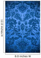 Vintage Blue Fabric Background 
