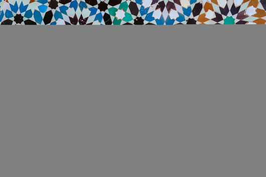 moroccan vintage tile background Wall Mural