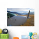 white plane Wall Mural