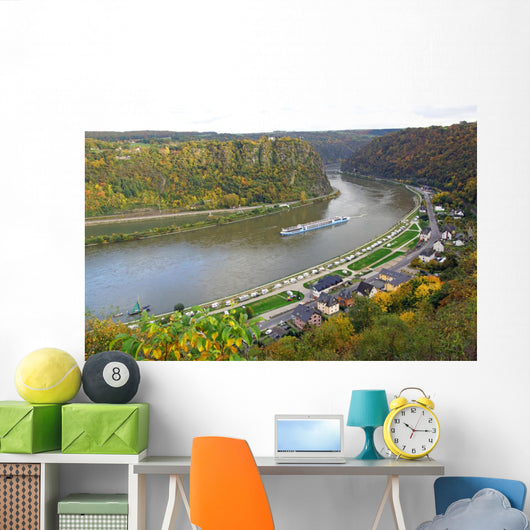 Loreley Felsen am Rhein 