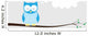 Owlet Dreaming Wall Decal