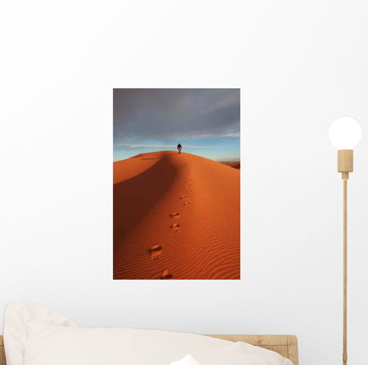 Man Observer Sand Desert Wall Decal Design 2