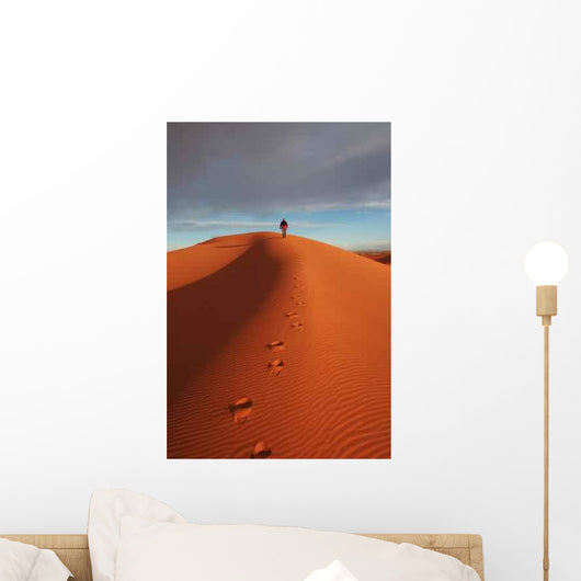 Man Observer Sand Desert Wall Decal Design 2