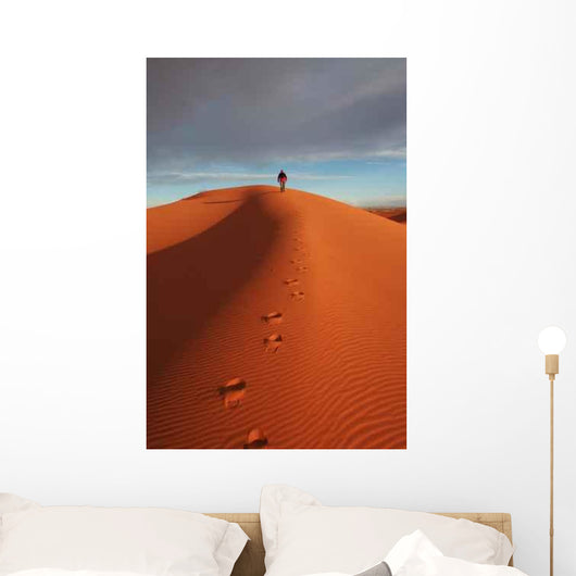 Man Observer Sand Desert Wall Decal Design 2